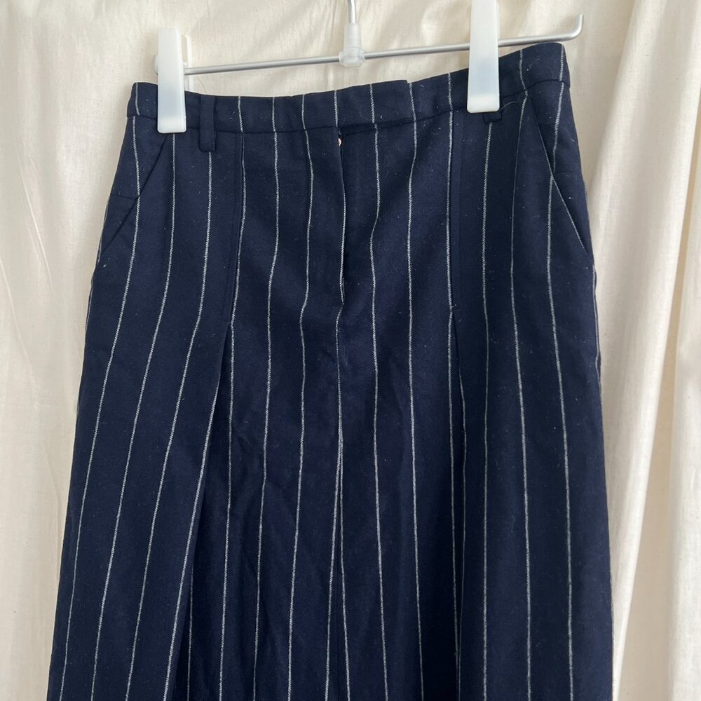 Veronique Branquinho maxi wool skirt